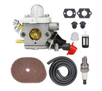 Carburionix C1M-S207A FS56RC Carburetor Kit for Stihl C1M-S207 FS56 FS56R FS70 FS70R FS70RC KM56 KM56RC Trimmer Weed Eater Carb Replace OEM 4144-120-0603 4144-120-0600