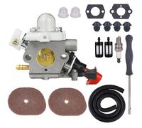 Carburionix C1M-S267A FS 56RC Carburetor for Stihl FS56RC FS 56 RC FS40 FS50 FS56 FS70 FS50C FS56C FS70C FC56 FC70 HT56 HT56C KN56 KM56 KM56C Trimmer Weed Eater Carb Kit Replaces Parts 4144 120 0608