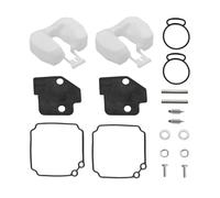 Carburretor 2T For Outboard 20 25 HP Boat Motor Engine Carb Repair Parts Replacement 18-7739 6L2-W0093-00 Carburetor Rebuild Kit Carburetter Carb(2 set)