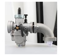 Carburretor PE 17mm19mm24mm Flange Motorcycle Carburetor With Jets CNC Intake Elbow Manifold Set 2T 4T PitBike ATV Carburetter Carb(PE22mmFLSP Kit)