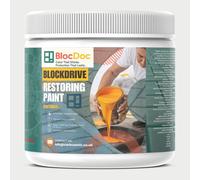Carbusonic Block Paving Paint & Patio Sealer - Permanent Colour for Driveways & Paths - 6 Colours Available - Weatherproof & Durable Finish - 2.5L to 20L Options (Buff, 5 Liters)