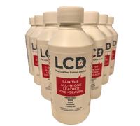 Carbusonic Leather Dye All In One Colorant touch up repair car interior paint compatible with Porsche. (Boxster Red)