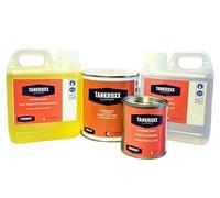 Carbusonic Tankroxx Extreme Duty Fuel Tank Sealer Kit, Petrol Tank Liner, Rust Remover, Epoxy Coating (625gm epoxy kit with flush and rust treatment)