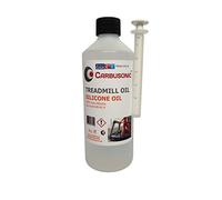 Carbusonic Treadmill Silicone Oil, Lubricant For treadmill decks 500ml with 10ml syringe