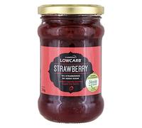 CarbZone Low Carb Strawberry Jam, No Added Sugar, Diabetic Friendly 320 Gram (Pack of 9)