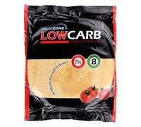 CarbZone Low Carb Tomato Tortilla, 4g Carbs, 20% Protein, 9% Fiber, Keto Friendly Wraps (Pack of 3)