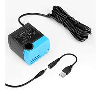 Carcent Cat Water Fountain Pump, SP-400LV USB Plug Replacement Pump Compatible with Drinkwell Ceramic, Butterfly, Seaside, Stainless Steel, 360 Plastic Pet Water Fountain (No USB Adapter)