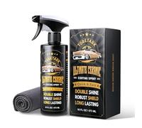 Carceracot Ceramic Coating for Cars (16 oz.), Unmatched Shine Nano Car Wax Coating Spray, No Pungent Smell, Quick Detailer Spray Wax, LONG LASTING Shiny Car Stuff with Microfiber Towel, Easy to Apply