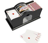 Card 2 Deck - Playing Cards and Dispenser | Playing Card Manual for Blackjack Texas Holdem Poker Home Games Shuffling Machine