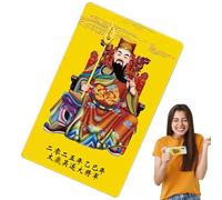 Card - 2025 Snake Year Prosperity, Lucky Charm, Exquisite Protection Card, Durable Metal Material, Wealth & Success Support For Families, Lovers, And Wallet Security