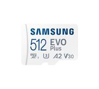 CARD 512GB Samsung EVO PLUS microSDXC UHS-I U3 inkl. SD Adapter
