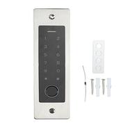 Card Access Control Machine with Backlit, Keyboard Embedded Touch Fingerprint Password Access Control System Touch Fingerprint Door Access Control Device,