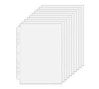 Card Album | 10-Sheet Protective A5 A6 | Photo Organizer Baseball Card Binder - for Photo Envelopes Photocards Tickets Home Office Collectors Kids Collectors