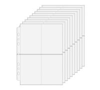 Card Album,A5 A6 Waterproof 10-Sheet - Photo Organizer Baseball Card Binder,for Display Collection Organization Photo Envelopes Photocards Tickets Kids Adults