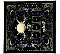 Card Astrology Tablecloth Altar Cloth Square God Table Cloth Wicca Decorative Cloth Durable