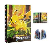 Card Binder, 4 Pocket Trading Card Holder Album Holds 240 Cards, Collection Binder