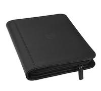 Card Binder 4 Pocket with Zipper, 288 Pockets Trading Card Holder Book, Premium PU Cover Zip Folder Binder, Side Loading Carrying Case Binder Album for TCG, MTG, Sports Cards, Game Cards