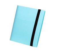 Card Binder 9 Pocket Trading Card Album Folder 20 Page 360 Capacity Sports Binder Binders Baseball Cards Blue Pocket Folders