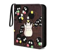 Card Binder Compatible with Pokemon, 4 Pocket Trading Card Binder, 440 Pockets, Card Album for TCG and Football, Anime Theme Collection