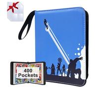 Card Binder for Cards,4 Pocket with 60 Sleeves up to 480 Cards,Waterproof Avengers Card Storage Bag for Boys,Games Cards Display Case