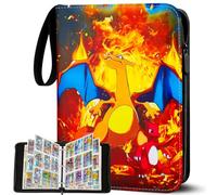 Card Binder for Kids,Trading Card Binder 9 Pocket 50 Pages 900 Cards Capacity - 3PHL900