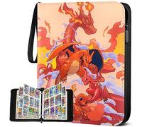 Card Binder for Kids,Trading Card Binder 9 Pocket 50 Pages 900 Cards Capacity,Portable Waterproof PU Card Binder Folder,Collectible Card Album This is the perfect for boys and girls(L900)