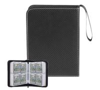 Card Binder for Pokemon, 4 Pocket 60 Pages 400 Cards Capacity, Portable Wat