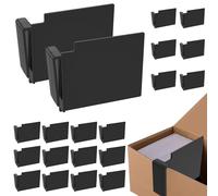 Card Box Dividers,ABS Trading Card Divider Clip Storage Separator Clips the Cardboard Side Wall for MTG/TCG/Sports/Baseball Cards Organizer for Collector(20Pcs)