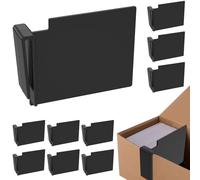 Card Box Dividers,ABS Trading Card Divider Clip Storage Separator Clips the Cardboard Side Wall for MTG/TCG/Sports/Baseball Cards Organizer for Collector(10Pcs)