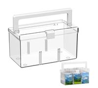 Card Box, Transparent Collectible Sealed Full Enclosure Organizer, Sports Card Storage Case, Durable and Clear Protective Box for Family, Students, Adults, Men, Women, Home, Office, Indoor, and Study