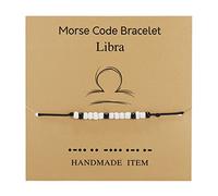 Card Bracelets Bracelet Password Code Party Alphanumeric Souvenir For Girlfriend Anniversary Wedding Constellation Couple Gift Valentine's Twelve Birthday Day Bracelet Bracelets (I, One Size)