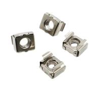 Card Cage Nut Cage Nuts M4 M5 M6 M8 M10 Stainless Steel Quartet Floating Cassette Card Mount Server Rack Cabinet Rackmount Captive(M8 10pcs)