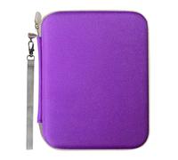 Card Case Compatible for Yoto Card Case Holder 80 Pockets Card Folder Card Binder with Zipper fit 2.3 * 3.4 inch Mini Audiobook Cards (Purple)