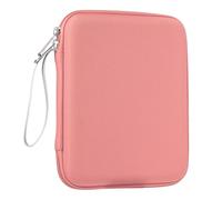 Card Case Holder Binder Album for Yoto Card Carrier Storage Organizer, Portable Folder with Zipper Strap for Audiobook Cards Pink 120-Pocket