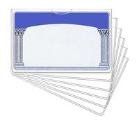 Card Case Transparent Protective Films for Trading Cards, Social Security Cards, ID Cards and Collection Cards for Youth and Adults
