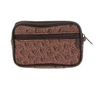 Card Coin for Key Holder Zipper Change Pouch Wallet Money Bag Purse Gift, Deep coffee