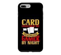 Card Collector by Day Sleepless Gamer by Night Trading Card Case for iPhone 7 Plus/8 Plus