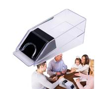 Card Dealer, Poker Dealer | 4/6-Deck Poker Dealer Holder - Reusable Card Dispenser for Playing Cards - Game Entertainment Accessories