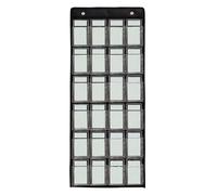 Card Display Box, 48 Pockets Trading Card Holder Wall Mounted Organizer Dust Proof Clear View Sports Collectors, for Sports Collectors, for BGS, for CGC, Wall Mounted Card Display