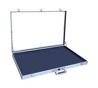 Card Display Case Aluminum Alloy Trading Cards Case Lockable for Sports Card TCG