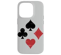 Card Game Four Suits Playing Cards Case for iPhone 14 Pro
