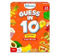 Card Game - Guess in 10 Junior Food We Eat, Quick Game of Smart Questions, Gifts & Fun Learning for Ages 3 to 6