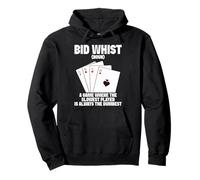 Card Game Lover Enthusiast Tournament It's Okay Bid Whist Pullover Hoodie