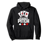 Card Game Player Enthusiast Tournament No Crying Pitch Pullover Hoodie