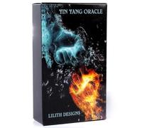 Card Game, Yin and Yang Oracle Cards, Oracle Tarot Cards for Beginner, Divination Fate Forecasting Cards Game Set Family, Game Card Sets for Beginners Oracle Lovers