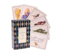 Card Games for Families | Artistic Pattern Board Toy - 78 Sheets Adult Party Card Games - for Night, Christmas, Drinking, Playing, Halloween, Date, Birthday, Celebration