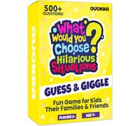 Card Games for Families Kids and Adults - Board Game for 8-12 Year Old | 500+ Hilarious Situations - What Would You Choose - Fun Party Games Night For Teens, Family, Friend - Kids Travel Games Age7+