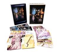 Card Games, Wear Resistant Material, 15.6x10.8x3.3cm, Japanese Culture Couple Game Cards, Interactive Travel Decks Games, Holiday Themed, for Home Play, Party Fun