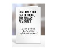 Card Gift for Someone going through hard times, a bad time, difficult, sympathy, thinking about you, men, women, presents for friends, relatives, colleagues, A5-320_9