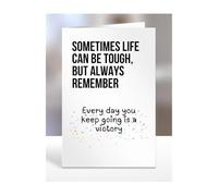 Card Gift for Someone going through hard times, a bad time, difficult, sympathy, thinking about you, men, women, presents for friends, relatives, colleagues, A5-320_14